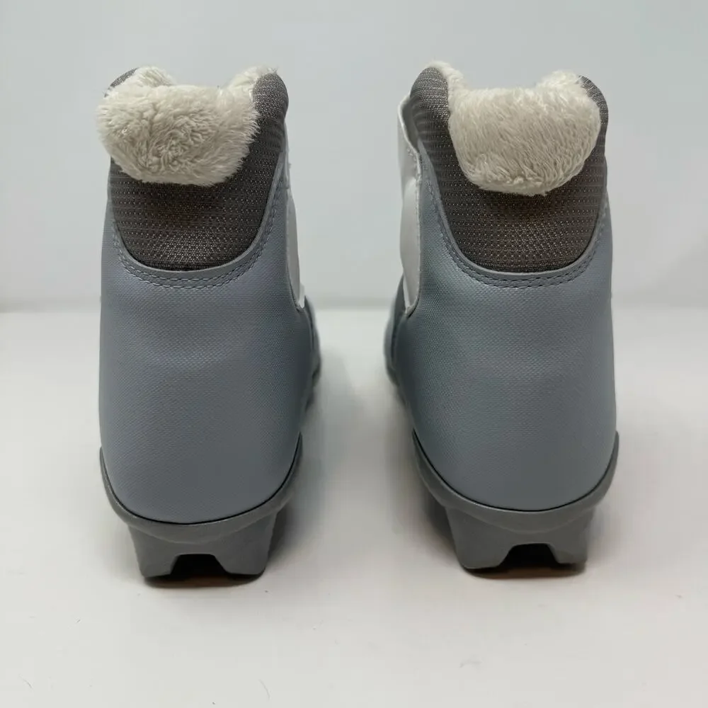 Salomon Siam5 Cross Country Ski Boot Women's 9.5 Grey White Blue